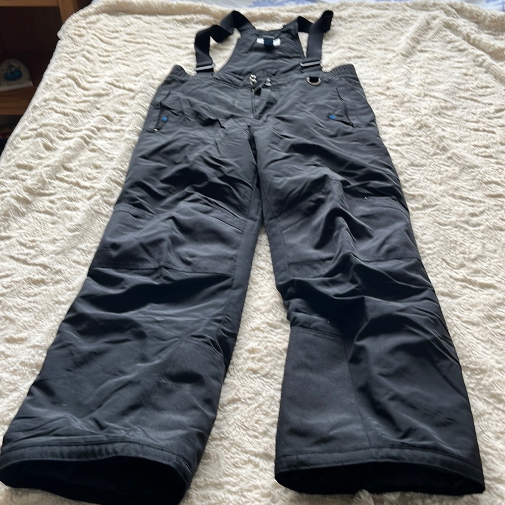 Youth Large Black Ski & Snow Pants
